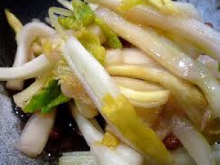 セロリのナムル風